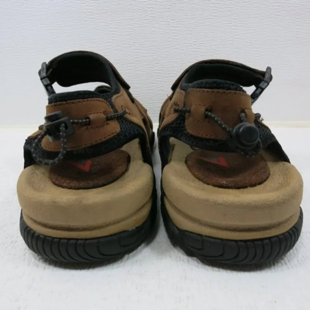 Kratos International Performance Nubuck Adjustable Straps Leather Casual sz 12